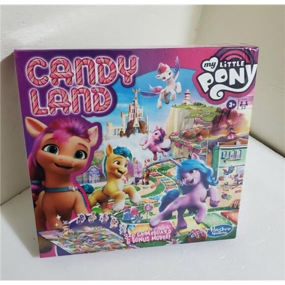 Candy Land Game: My Little Pony the Movie Edition - Walmart.com Candy Land My Little Pony Theme 3D Gameboard Preschool Board Game, Fun for Kids